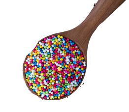 סוכריות צבעוניות לגלידה תוספת במכונה אוטומטית